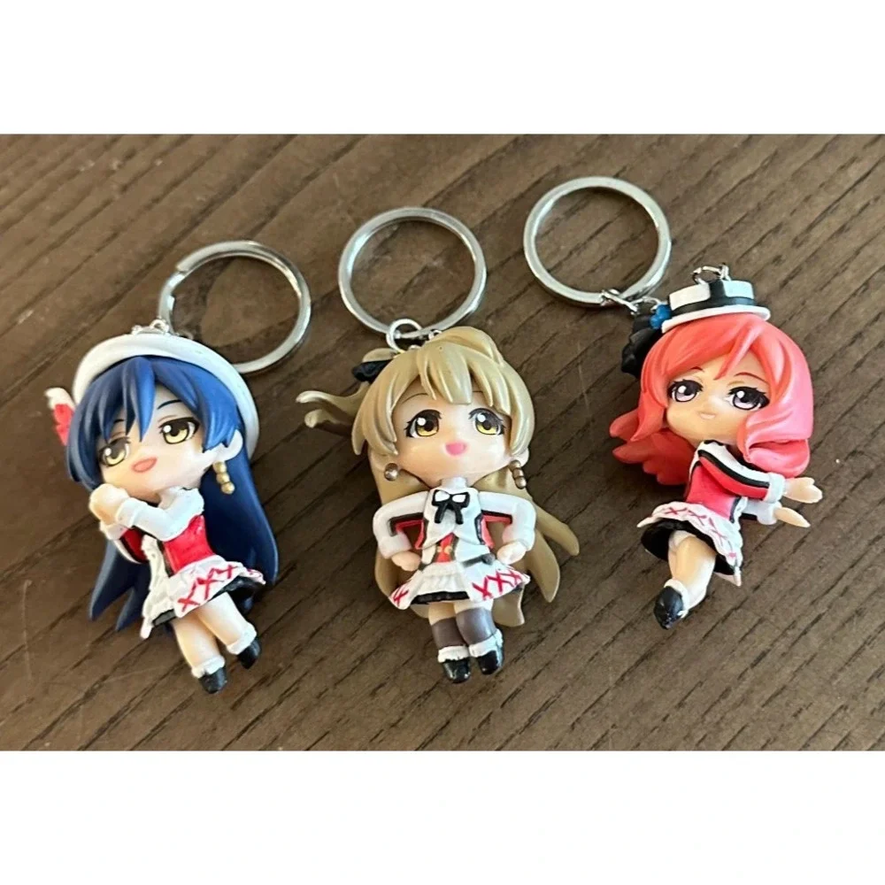 Set‎ of 3 LOVE LIVE! Mascot Anime Keychains